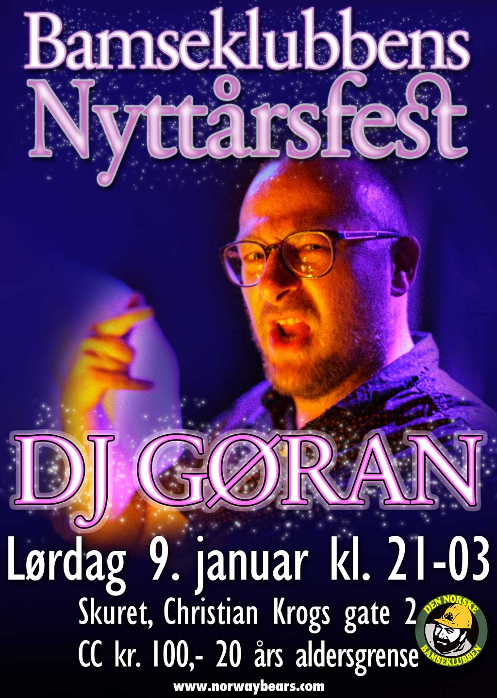 Nyttårsfest med DJ Gøran