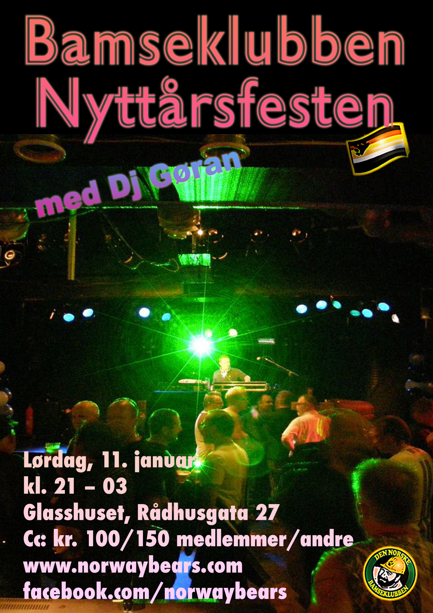 Poster for nyttårsfesten