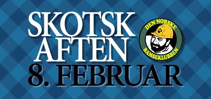 Skotsk Aften 8. februar