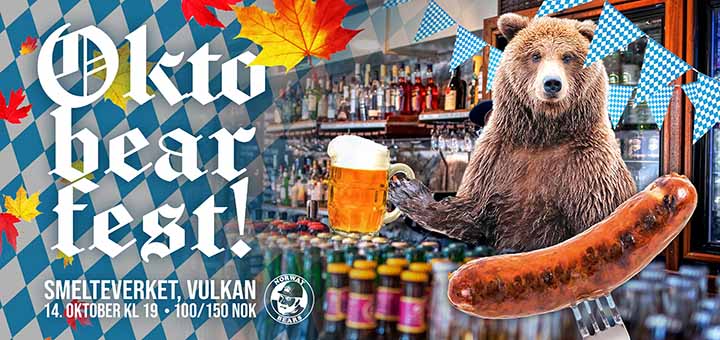 Oktobearfest 14. oktober kl. 19 på Smelteverket